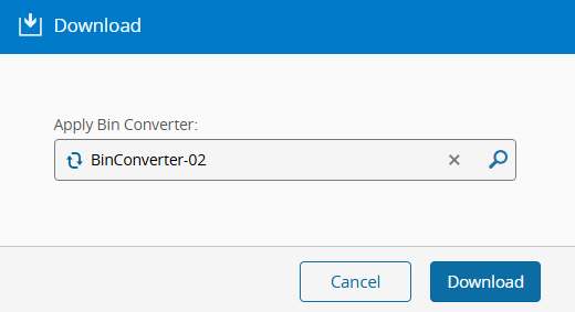 Screenshot showing the download wizard for the substrate map.