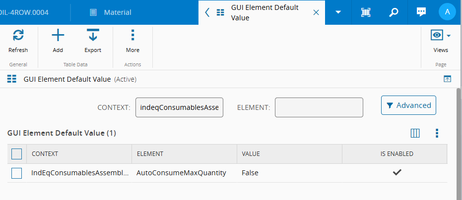 Configure GUI Element default for AutoConsumeMaxQuantity.