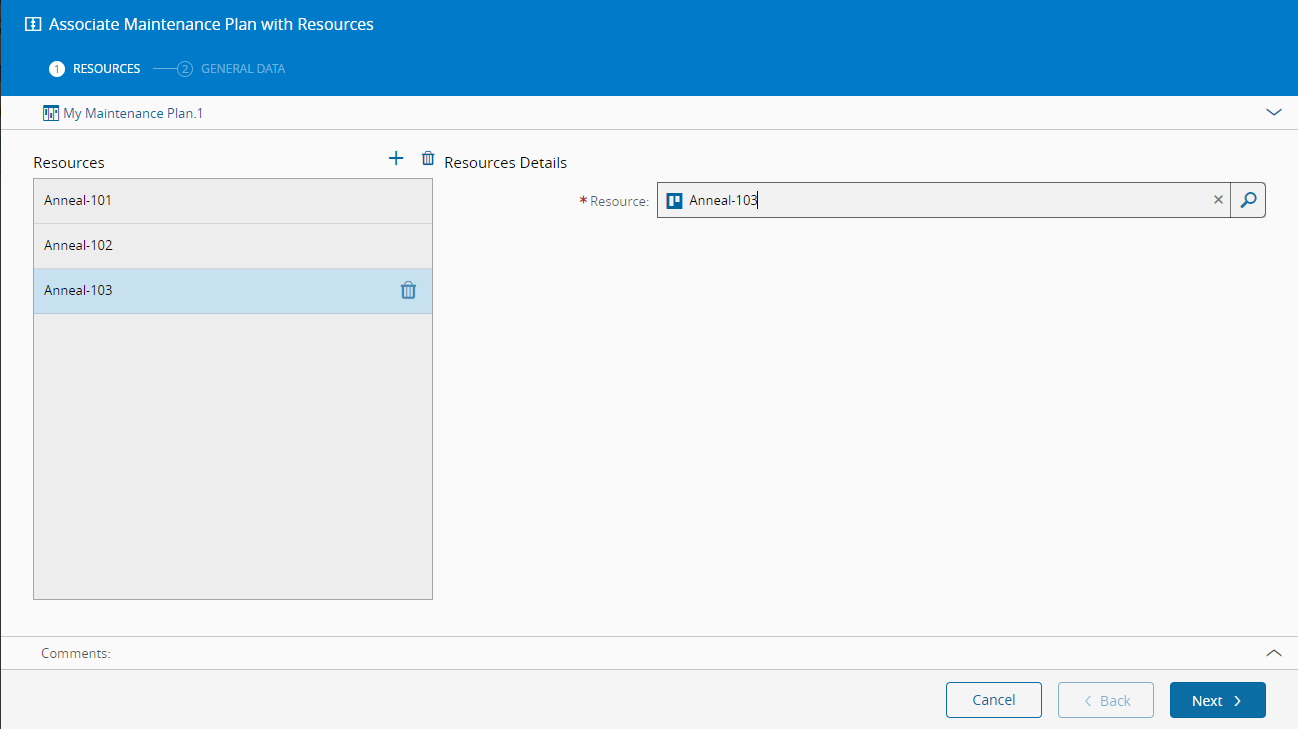 Maintenance Plan Instance creation