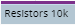 Material has been setup for process at a Resource