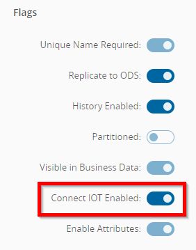 Connect IoT enabled