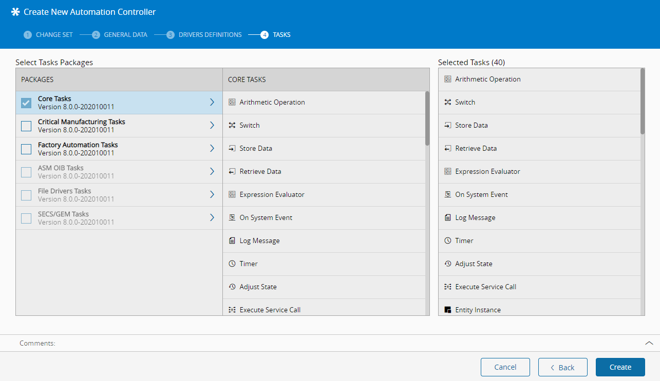Automation Controller - Tasks