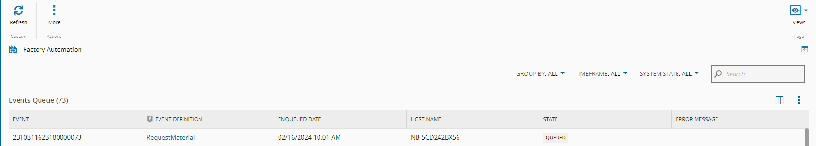 IoT Events Queue