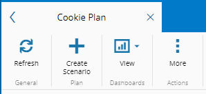 Plan Dashboard Button