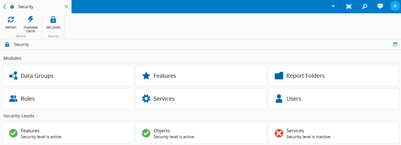 Security Page