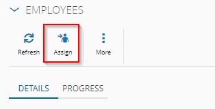 Assign Certification to Employees - Start