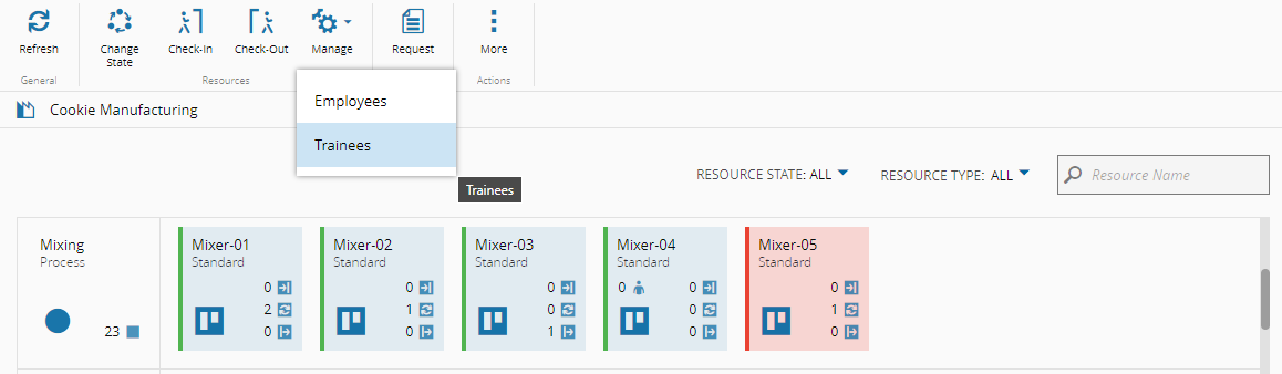 Check-In at Resource - Certification