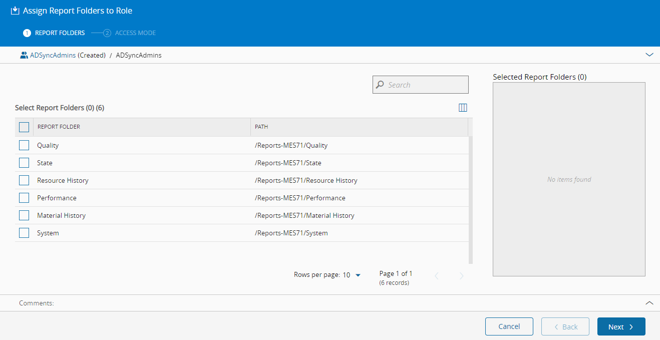 security_role_assign_report_folders