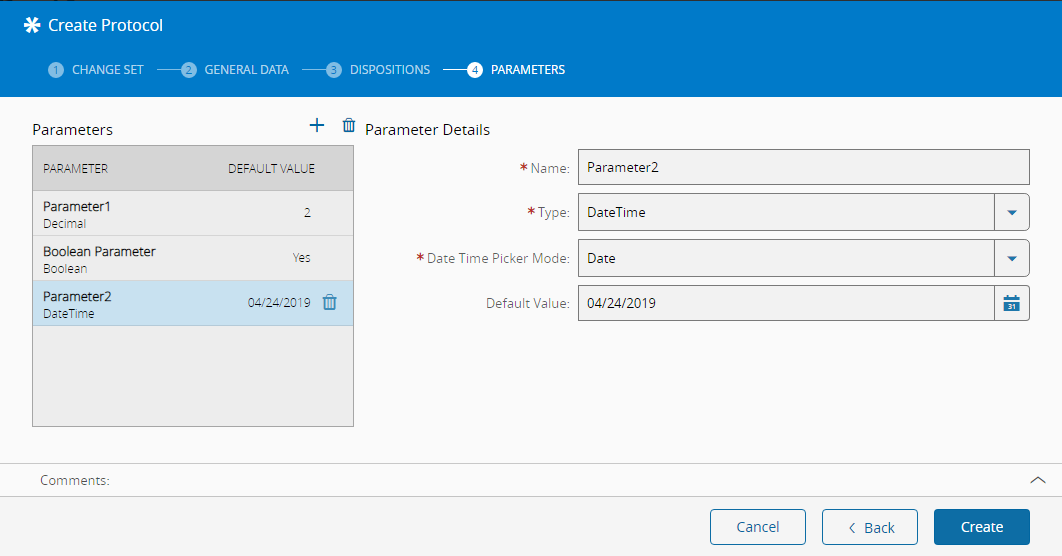 Protocol Parameters