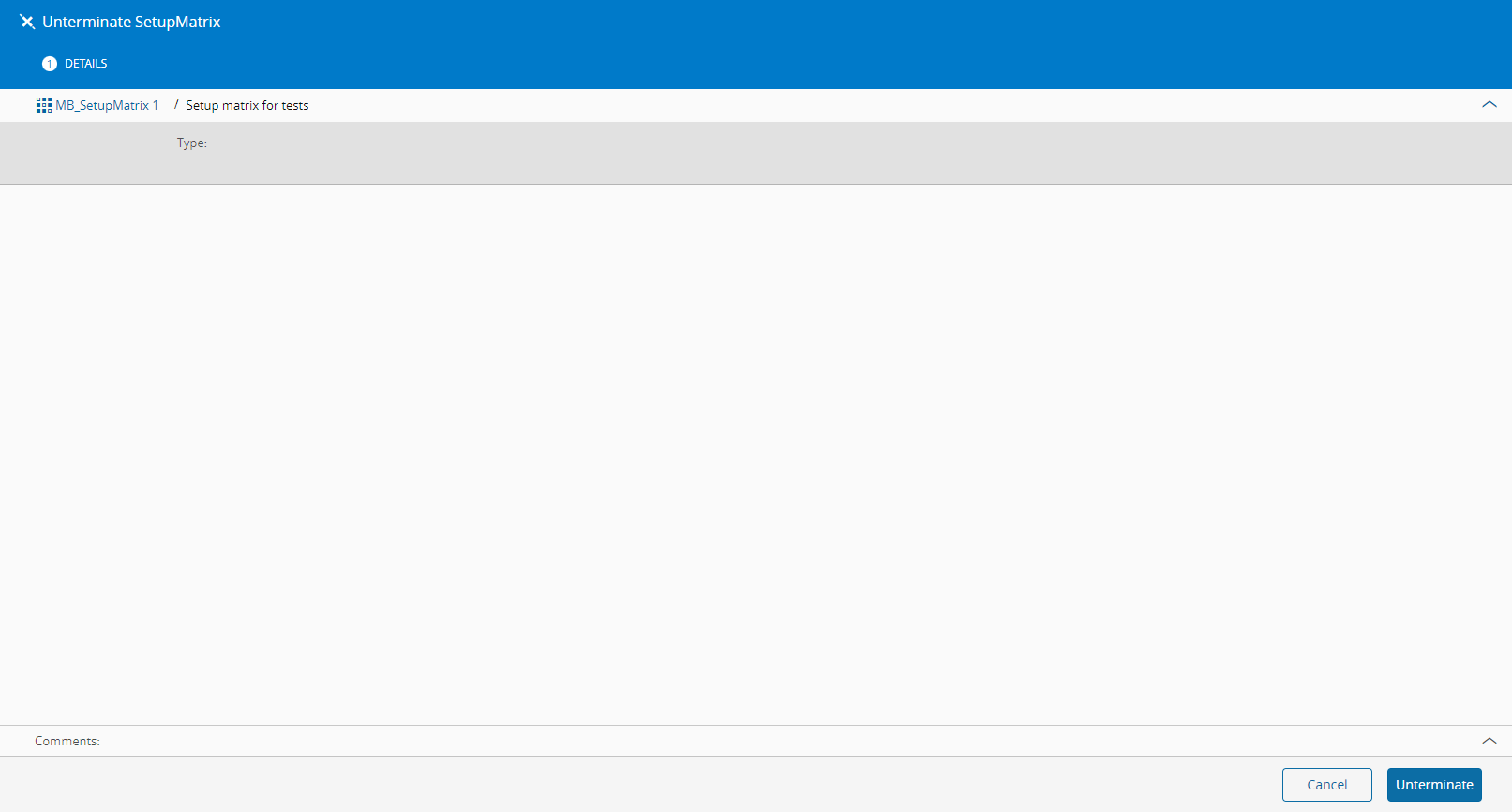 unterminate_setup_matrix