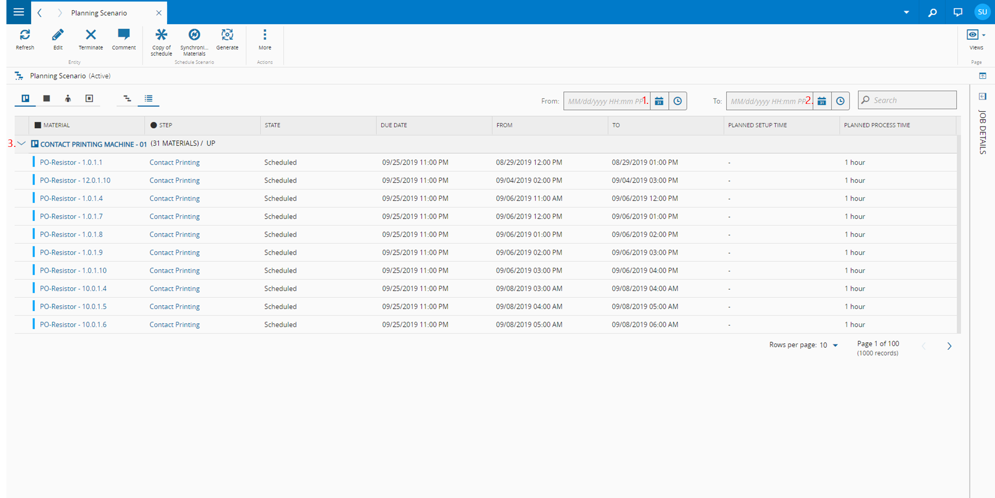 List View