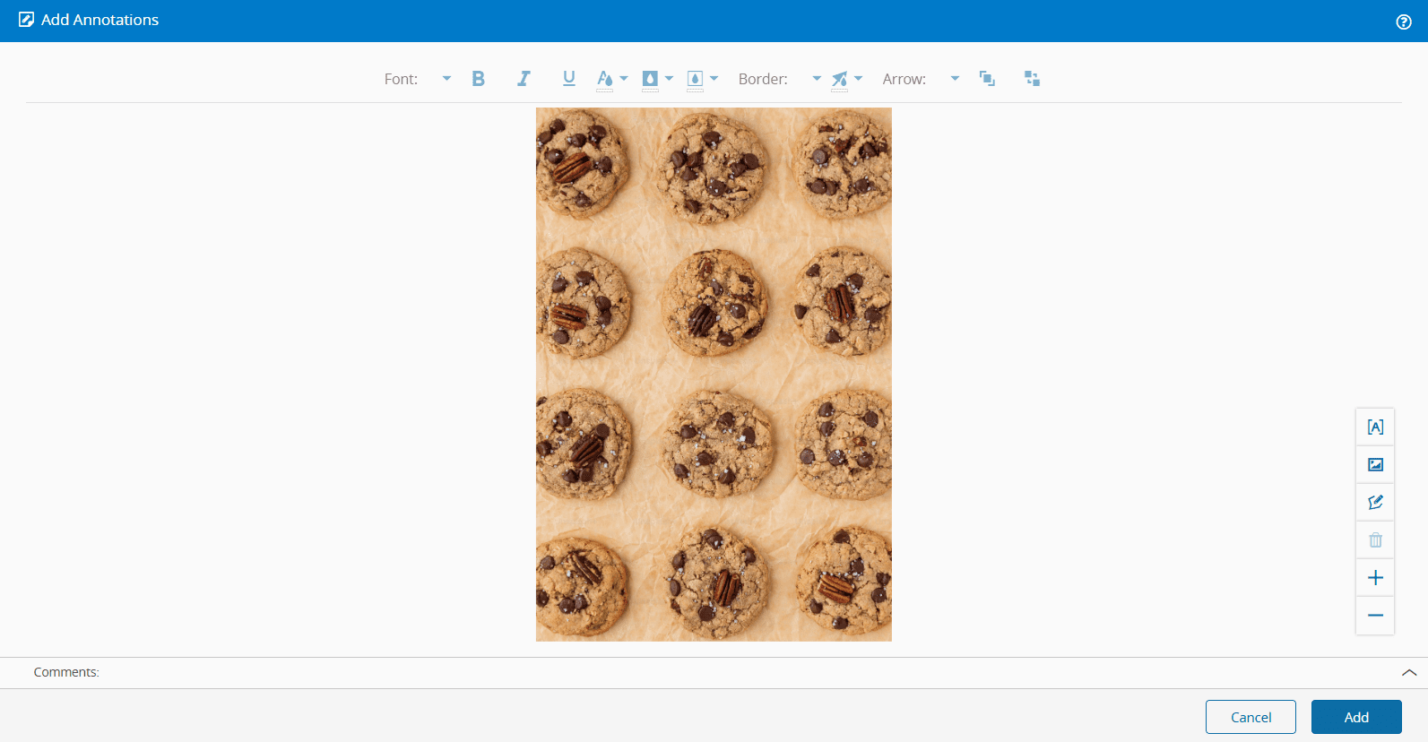 Add Annotations wizard