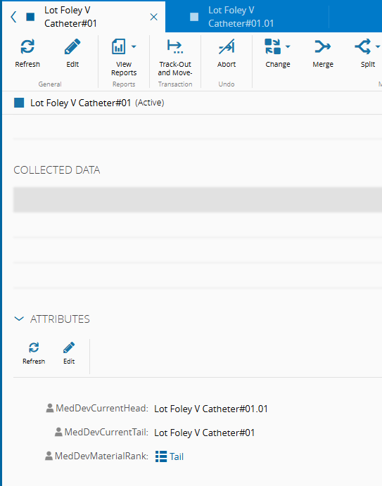 continuous flows main material is tail attributes details