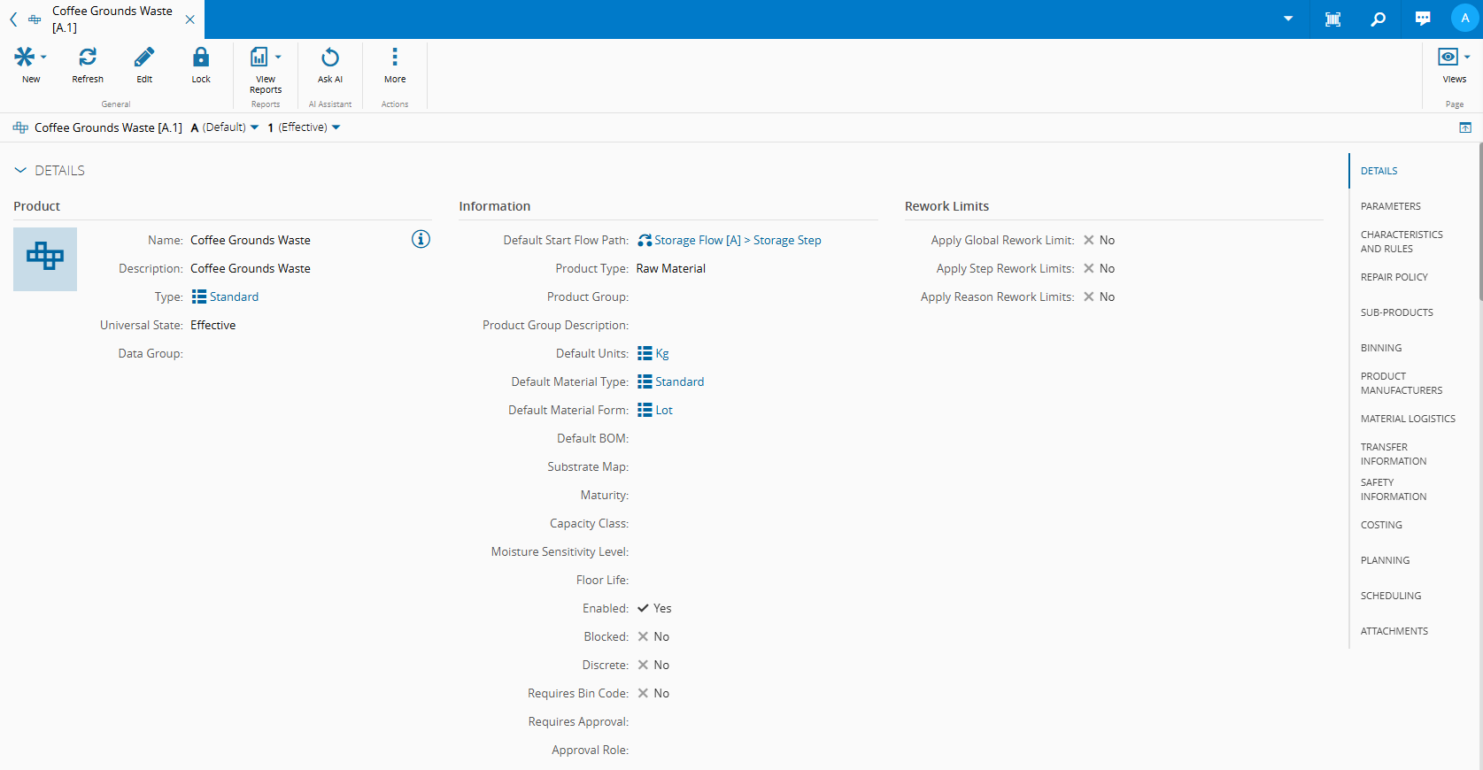 Coffee Grounds Waste
