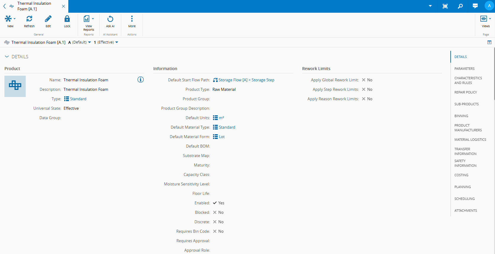 Thermal Insulation Foam
