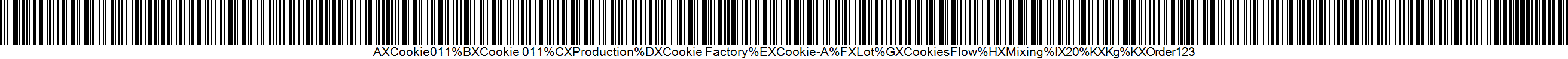 Create material using smart barcode scanning