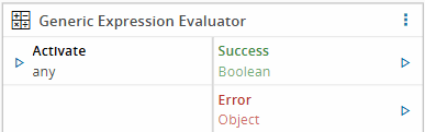 Generic Expression Evaluator - Critical Manufacturing Documentation Portal
