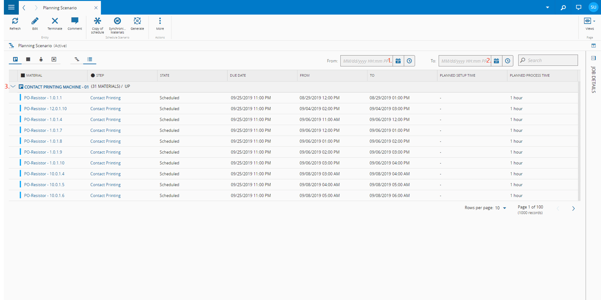 List View