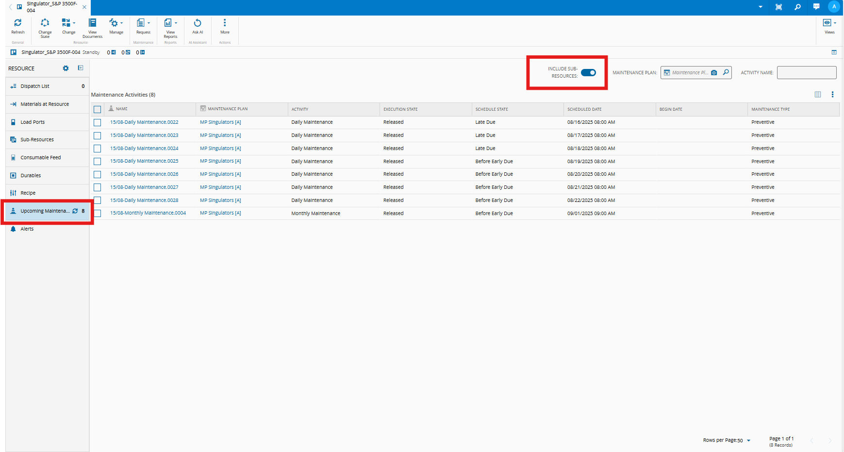 Maintenance management 37