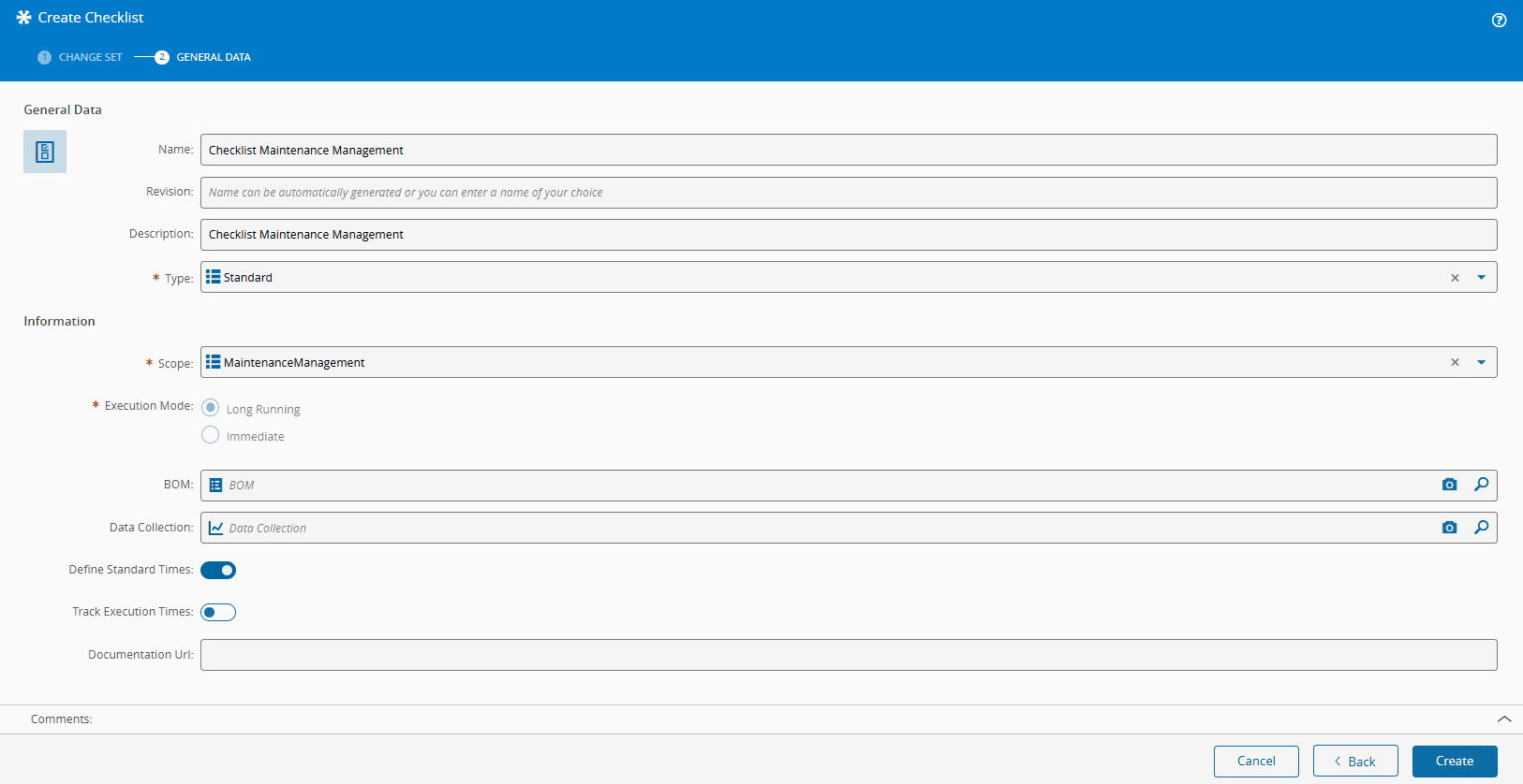 Maintenance Management