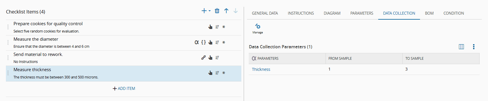 Manage Data Collection