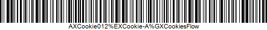 example of the barcode used in the UI Page with a simple form widget